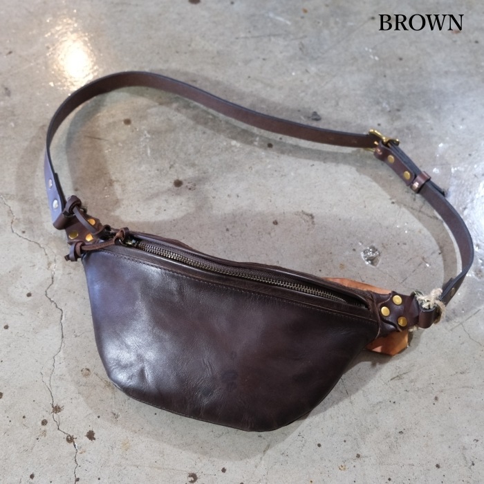 VASCO ����������VS-242L�ۡ�LEATHER WAIST BAG -SMALL�ۥ쥶���������ȥХå� ɱϩ���쥶�� ������ ������