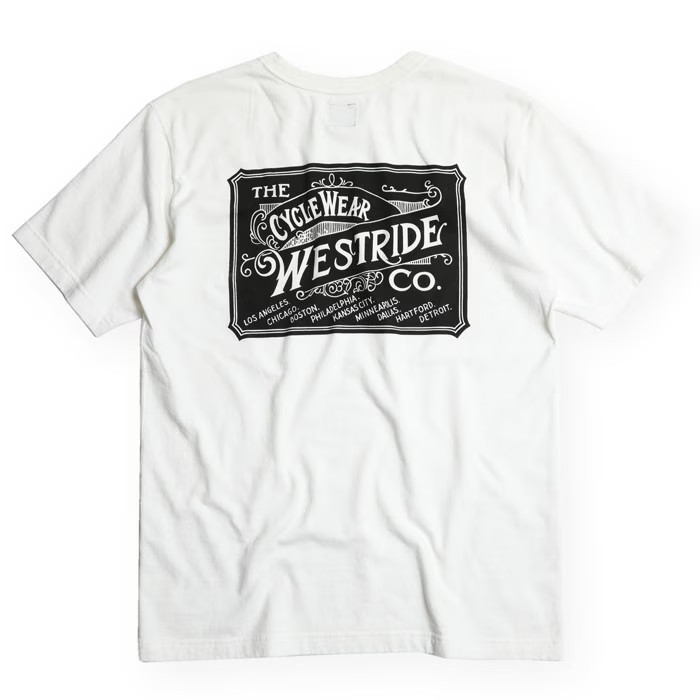 WESTRIDE ȥ饤ɡPT.TEE.25-01ۥץT 硼ȥ꡼ Ⱦµ åȥ100% WRꥸʥܥǥ 