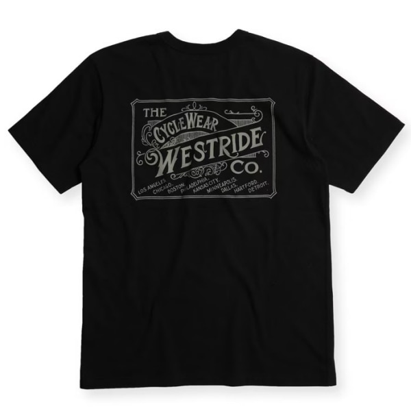 WESTRIDE ȥ饤ɡPT.TEE.25-01ۥץT 硼ȥ꡼ Ⱦµ åȥ100% WRꥸʥܥǥ 