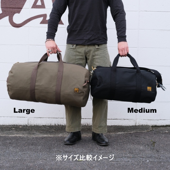 TROPHY CLOTHING �ȥ��ե������������󥰡�TR-B29M�ۡ�Road Trip Bag�ۢ�Medium������ɥȥ�åץХå� 8������ �쥶�� �ܥ��ȥ�Хå�