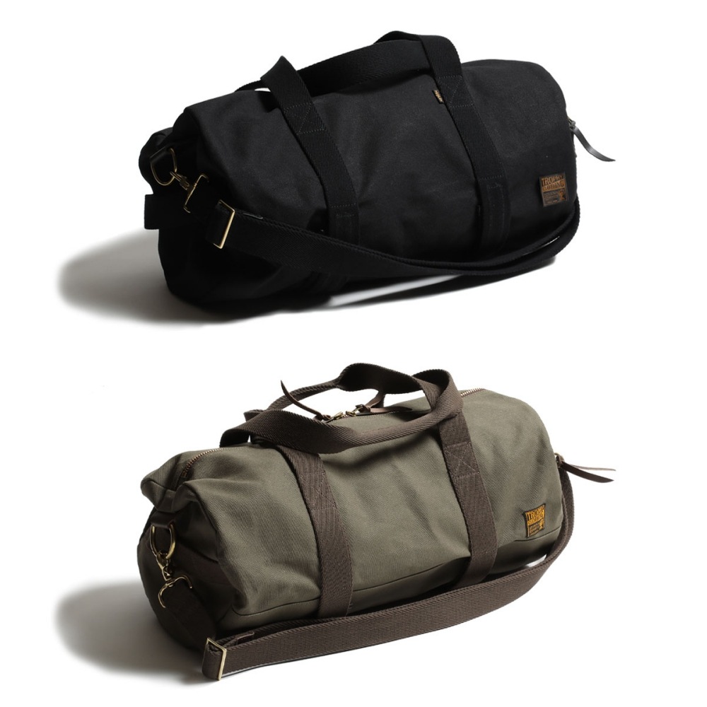 TROPHY CLOTHING �ȥ��ե������������󥰡�TR-B29M�ۡ�Road Trip Bag�ۢ�Medium������ɥȥ�åץХå� 8������ �쥶�� �ܥ��ȥ�Хå�