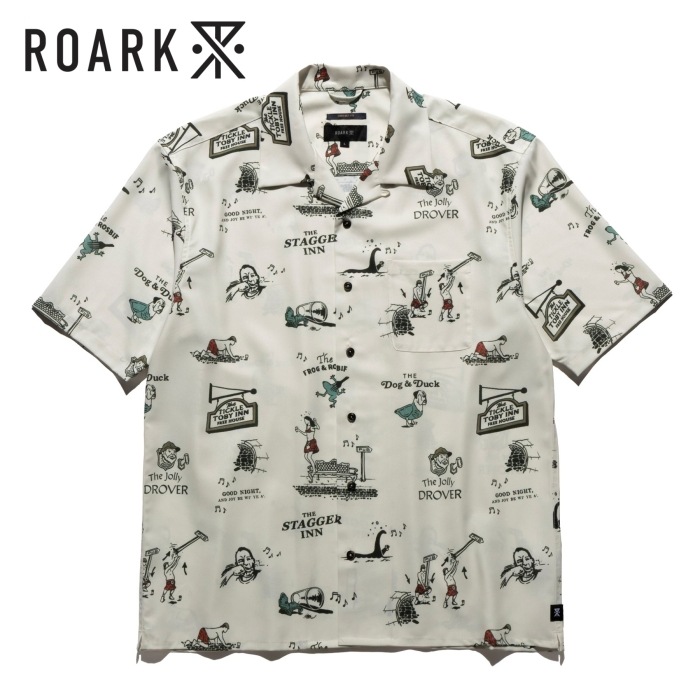 ROARK ����������RWJ1232L�ۡڡ�CHARMED CIRCLE�� GONZO S/S�� ���󥾡� Ⱦµ����� ®���Ǻ� �ݥꥨ���ƥ�100�� ROARK 10th Anniversary Collection 