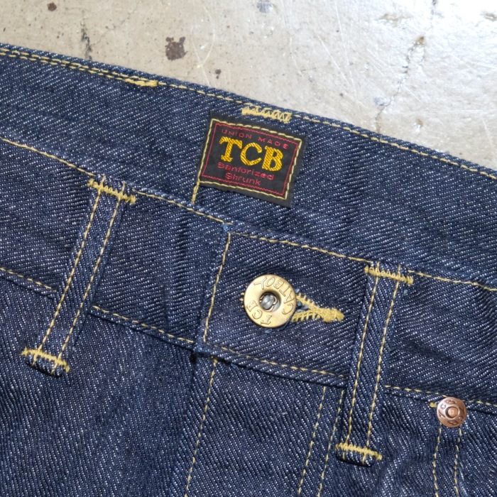 TCB jeans �ƥ��������ӡ������󥺡�New Cats Drive Jeans�ۥ����� �ǥ˥�ѥ��  ���åȥ�100%