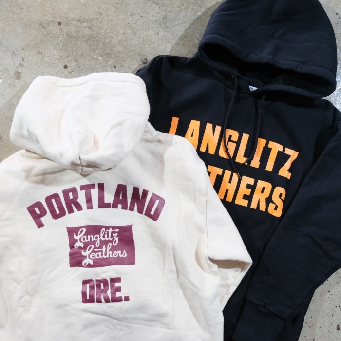 Langlitz Leathers ��󥰥�åĥ쥶������Hooded Sweat Shirts�ۢ�LL301��ա��ǥåɥ������åȥ���� ΢�����ٵͤ� ���ꥸ�ʥ�إ������������ȥܥǥ�