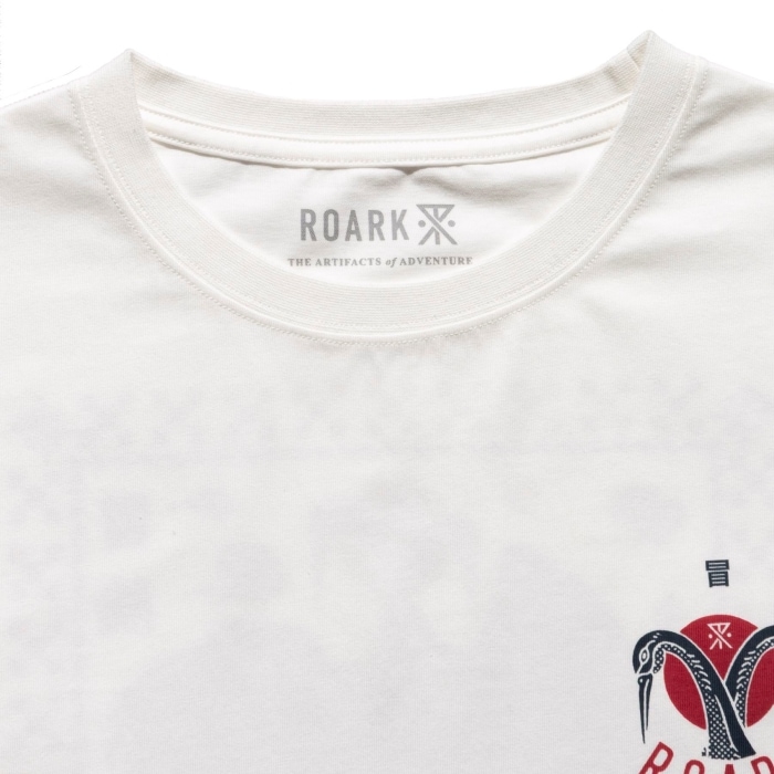 ROARK ����������RTJM1230L�ۡ�"CRANE" S/S TEE�� ȾµT����� �ߥɥ륦������ ���åȥ�100�� ROARK 10th Anniversary Collection 
