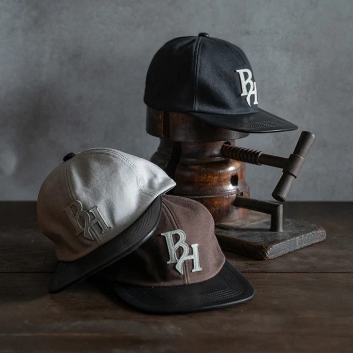 BRUNEL&Co.HATMAKERS �֥롼�ͥ�ϥåȥ᡼��������BH LOGO DENIM CAP�ۥ����ǥ˥७��å� �����ϥ��� ���� ������ �Ƶ�����