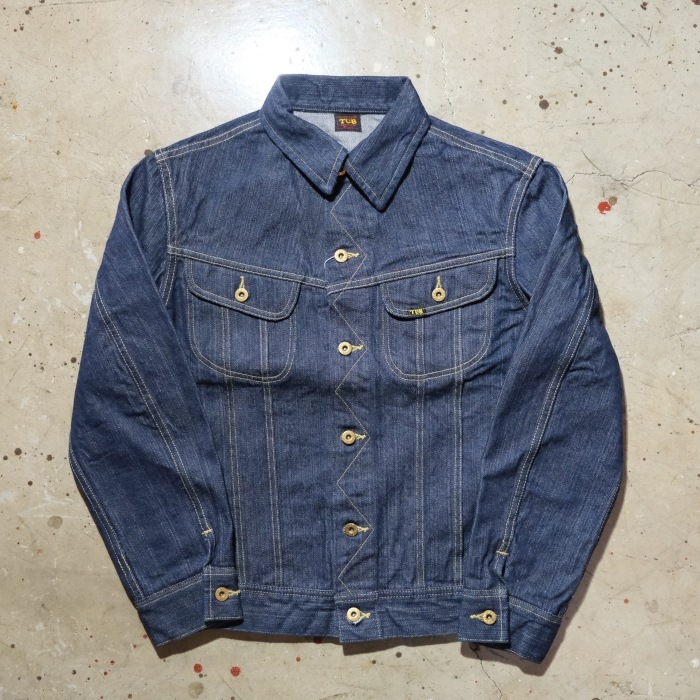 TCB jeans �ƥ��������ӡ������� ��New Cats Drive Jacket�ۥ���������ǥ˥ॸ�㥱�å� G�����  ���åȥ�100% ������