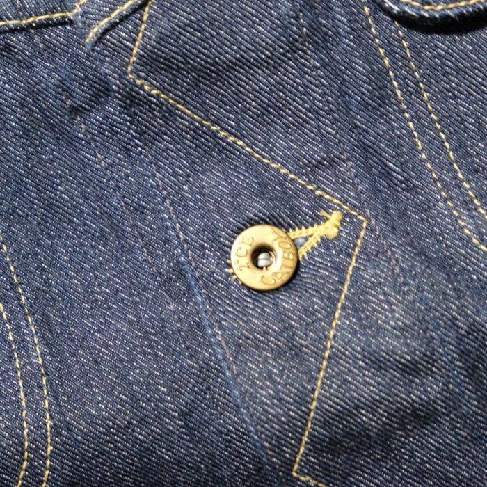 TCB jeans �ƥ��������ӡ������� ��New Cats Drive Jacket�ۥ���������ǥ˥ॸ�㥱�å� G�����  ���åȥ�100% ������