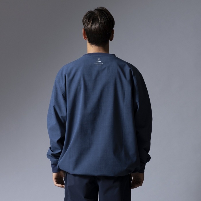 ROARK �������� ��Х��Х��RTJPD1200�ۡ�DELTA QD L/S CREW��Ĺµ����� �ץ륪���С� �۴�®�� �ܿ��䴶 �ݥꥨ���ƥ�100��