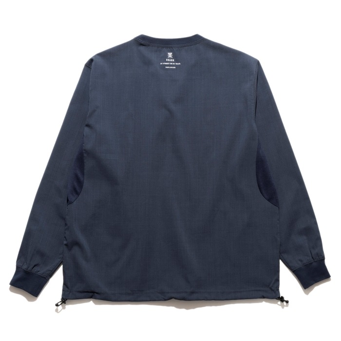 ROARK �������� ��Х��Х��RTJPD1200�ۡ�DELTA QD L/S CREW��Ĺµ����� �ץ륪���С� �۴�®�� �ܿ��䴶 �ݥꥨ���ƥ�100��