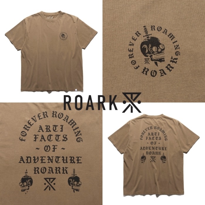 ROARK ����������RTJM1232L�ۡڡ�A.O.A.R�� S/S TEE�� ȾµT����� �ߥɥ륦������ ���åȥ� ROARK 10th Anniversary Collection 