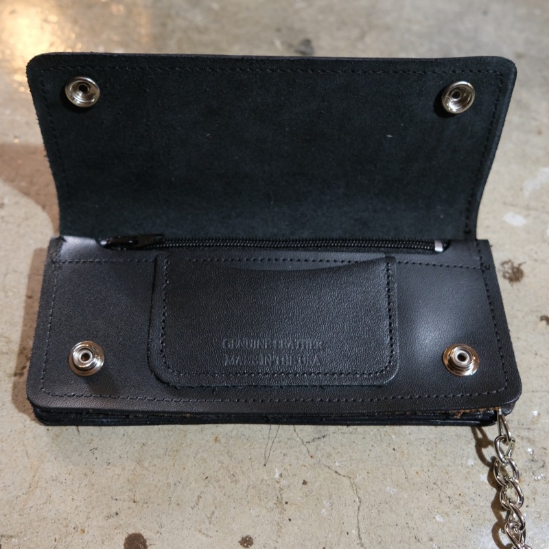 415 CLOTHING (415 ����������)��CHAINWALLET�ۢ�8inch�� �ȥ�å���������å�  �쥶��������å� �ܳ� MADE IN USA