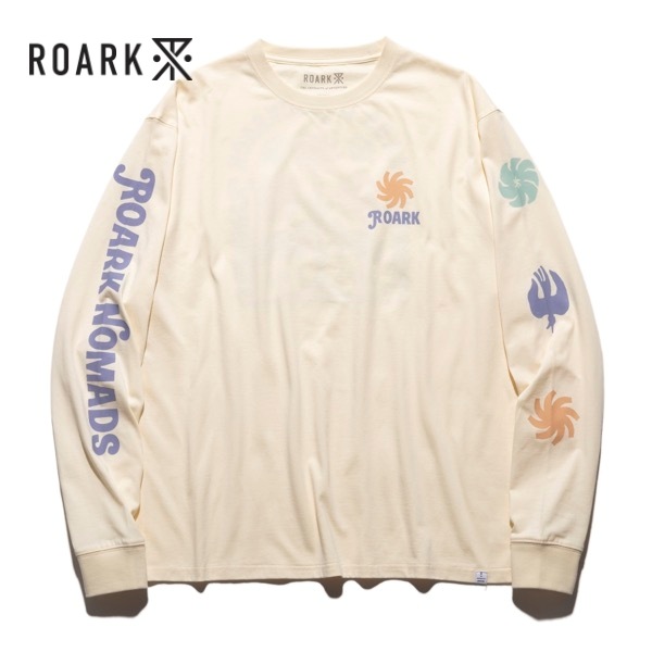 ROARK ����������RLTJ1100�ۡ�"RUCKSACK RAMBLERS" L/S TEE�ۥץ��ȥ���T ���ݡ��ɽ� ���åȥ�100%