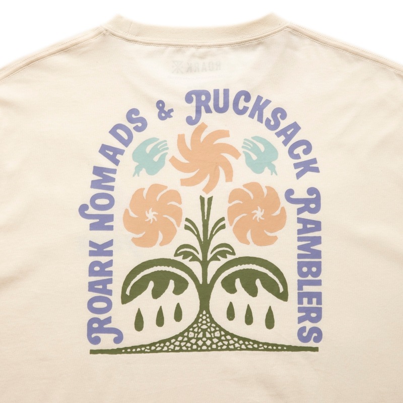 ROARK ����������RLTJ1100�ۡ�"RUCKSACK RAMBLERS" L/S TEE�ۥץ��ȥ���T ���ݡ��ɽ� ���åȥ�100%