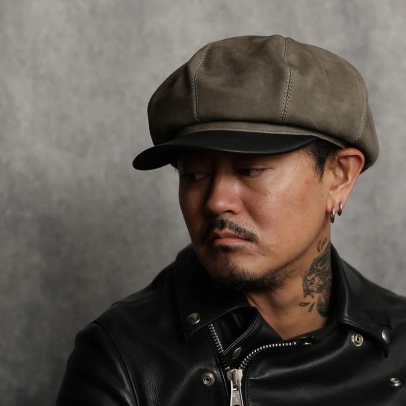 BRUNEL&Co.HATMAKERS �֥롼�ͥ�ϥåȥ᡼��������BELTIER CASQUETTE�ۥ٥�ƥ������㥹���å���ĥۡ����ϥ��� �̥Хå� �ϳ� ������