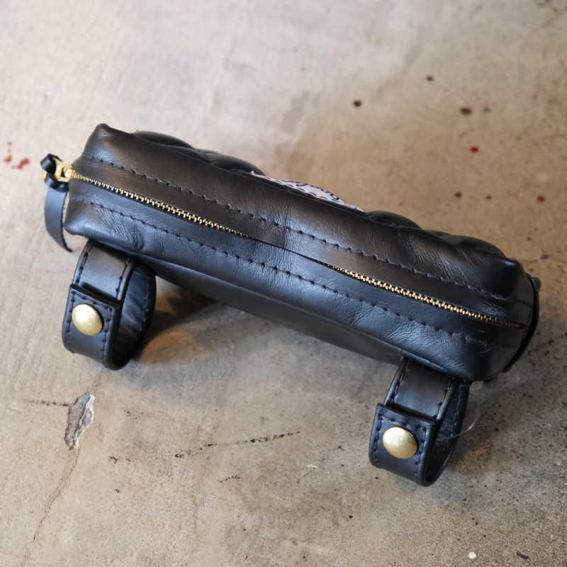 Langlitz Leathers 󥰥åĥ쥶 Padded Side Bag ѥǥåɥɥХå  ϥ BLACKƥå MADE IN USA