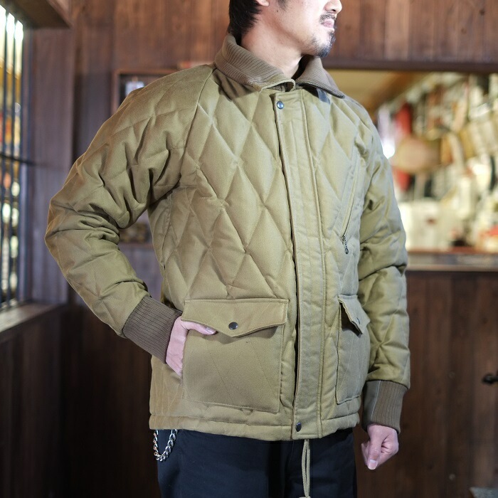 WESTRIDE �������ȥ饤�ɡ�ALL NEW RACING DOWN JKT2 WIND GUARD�ۢ�MILITARY CORD���RELAX FIT��졼���󥰥����� �ߥ꥿�꡼������ MADE IN JAPAN