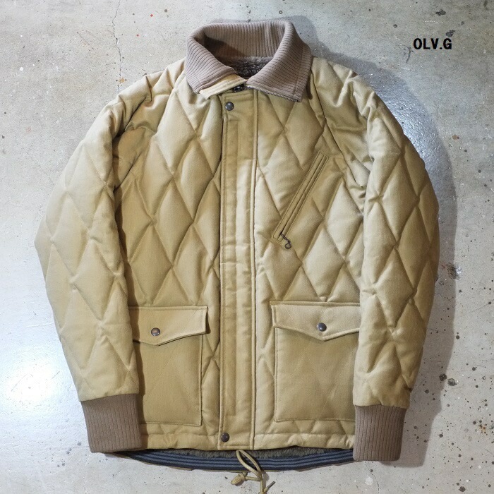 WESTRIDE �������ȥ饤�ɡ�ALL NEW RACING DOWN JKT2 WIND GUARD�ۢ�MILITARY CORD���RELAX FIT��졼���󥰥����� �ߥ꥿�꡼������ MADE IN JAPAN