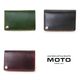 MOTO LEATHER ��ȥ쥶����W2D�ۡ�HAND-DYED MIDDLE WALLET�ۼ�����ߥɥ륦����å� ���� �����ꥢ�󥫥��쥶�� ����С��������