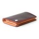 MOTO LEATHER ��ȥ쥶����W2D�ۡ�HAND-DYED MIDDLE WALLET�ۼ�����ߥɥ륦����å� ���� �����ꥢ�󥫥��쥶�� ����С��������