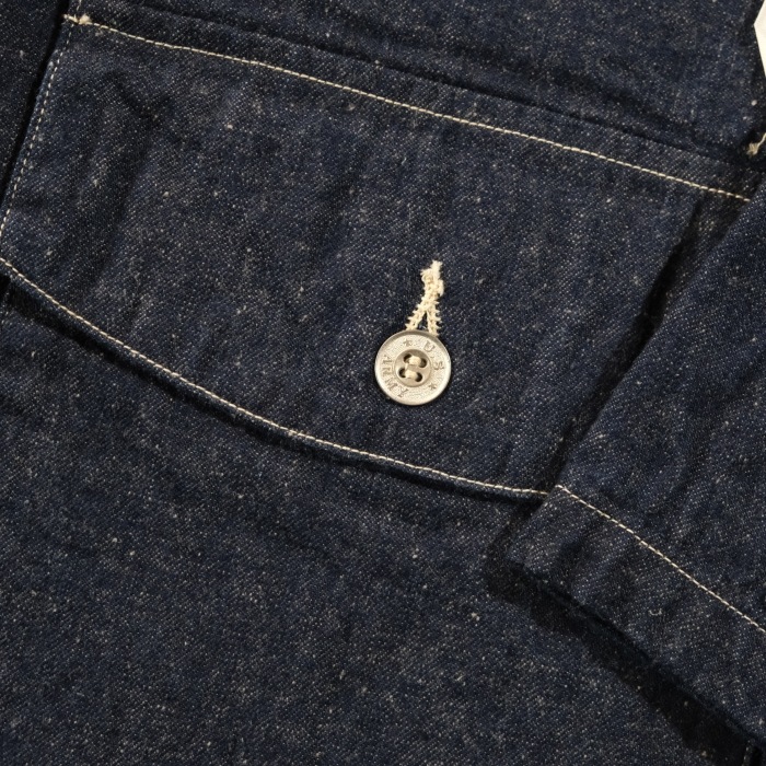 TCB jeans �ƥ��������ӡ������󥺡�Catface Jacket 10.2oz�ۥ���åȥե��������㥱�å� �ǥ˥� �ߥ꥿�꡼ ���åȥ�100% ������