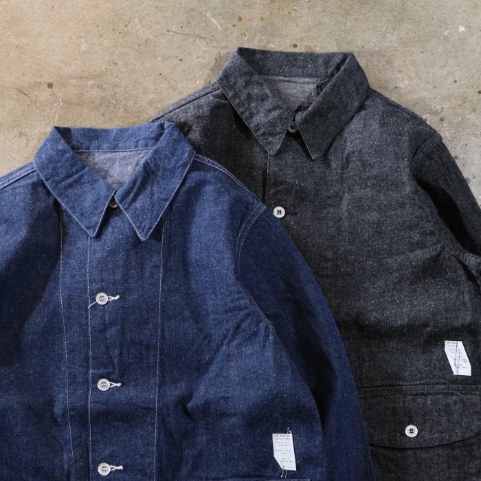TCB jeans �ƥ��������ӡ������󥺡�Catface Jacket 10.2oz�ۥ���åȥե��������㥱�å� �ǥ˥� �ߥ꥿�꡼ ���åȥ�100% ������