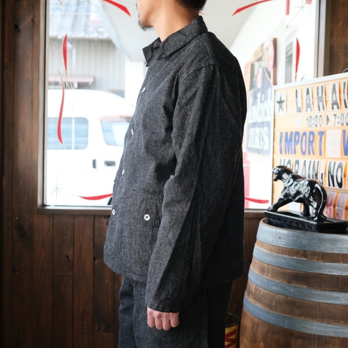 TCB jeans �ƥ��������ӡ������󥺡�Catface Jacket 10.2oz�ۥ���åȥե��������㥱�å� �ǥ˥� �ߥ꥿�꡼ ���åȥ�100% ������