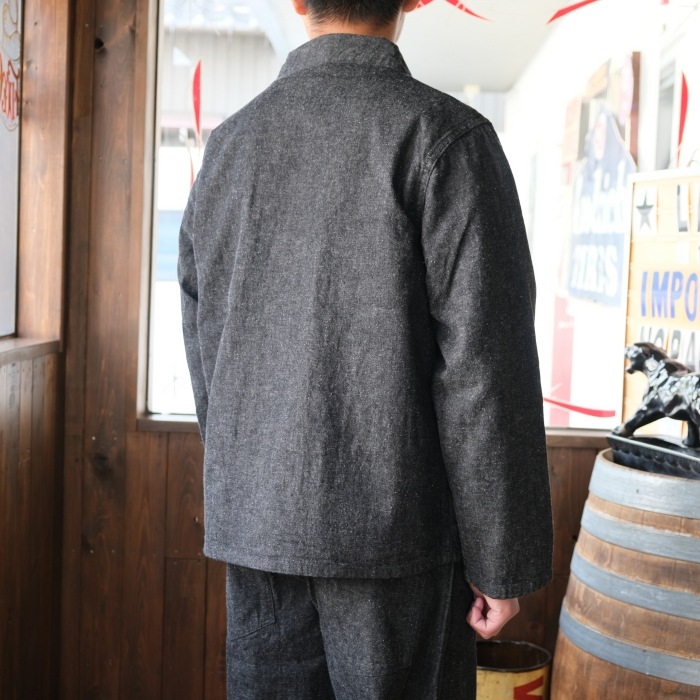 TCB jeans �ƥ��������ӡ������󥺡�Catface Jacket 10.2oz�ۥ���åȥե��������㥱�å� �ǥ˥� �ߥ꥿�꡼ ���åȥ�100% ������