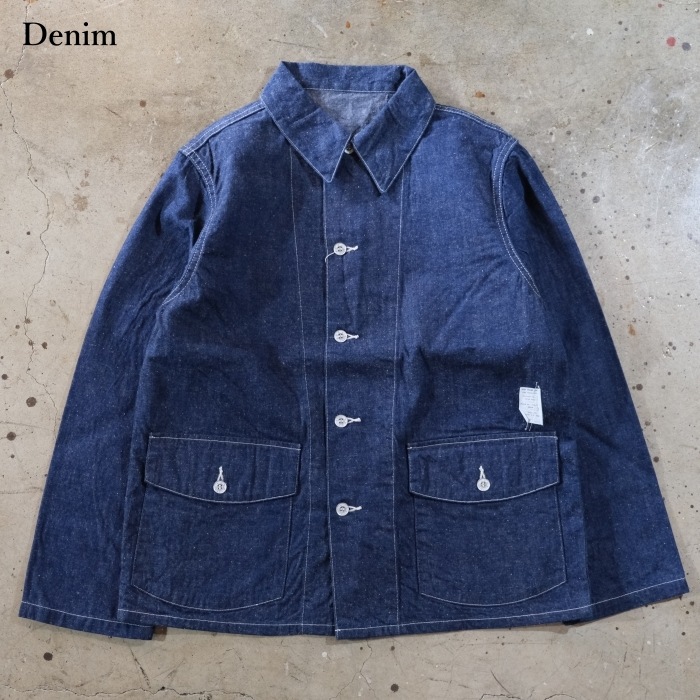 TCB jeans �ƥ��������ӡ������󥺡�Catface Jacket 10.2oz�ۥ���åȥե��������㥱�å� �ǥ˥� �ߥ꥿�꡼ ���åȥ�100% ������