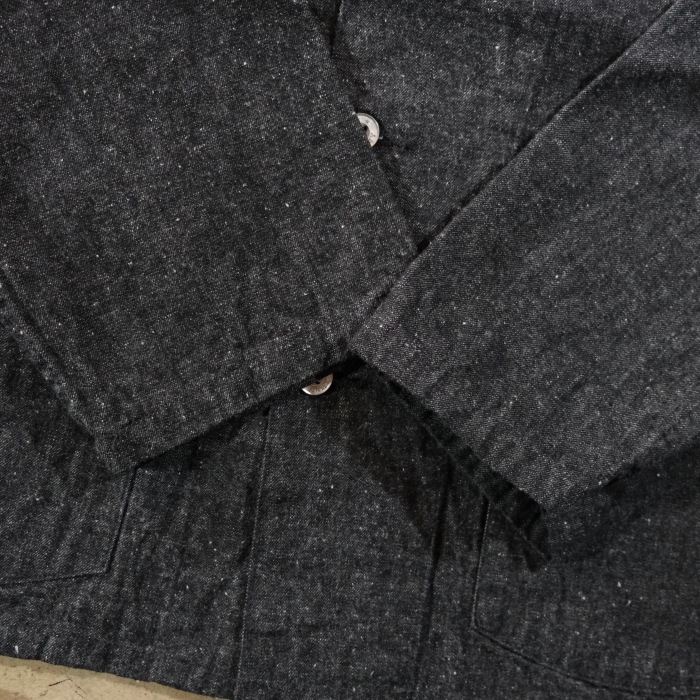 TCB jeans �ƥ��������ӡ������󥺡�Catface Jacket 10.2oz�ۥ���åȥե��������㥱�å� �ǥ˥� �ߥ꥿�꡼ ���åȥ�100% ������