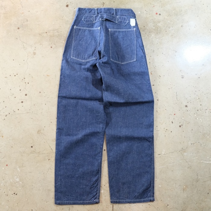 TCB jeans �ƥ��������ӡ������󥺡�Catface Trousers 10.2oz�ۥ���åȥե������ȥ饦������ �ߥ꥿�꡼ �ǥ˥� ���åȥ�100%