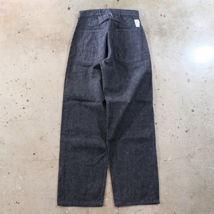 TCB jeans �ƥ��������ӡ������󥺡�Catface Trousers 10.2oz�ۥ���åȥե������ȥ饦������ �ߥ꥿�꡼ �ǥ˥� ���åȥ�100%