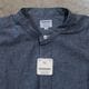 WORKERS ���������Band Collar Shirt�ۥХ�ɥ��顼����� Ĺµ ���å��� �����֥졼 COTTON100��