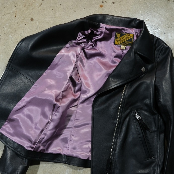 Y'2 LEATHER �磻�ġ��쥶����LR-03�ۡ�STEER OIL DOUBLE BREASTED JACKET�ۢ�LADIES�䥹�ƥ���������֥�饤���������㥱�å� ���ƥ��ϥ��� ������