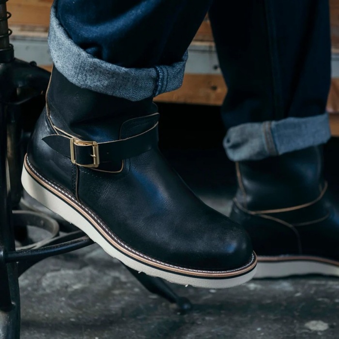 ͽꡪSURE BOOTS 奢֡ġGRIDLEYۢOIL TEACORE BLK/COW  åɥ꡼ 󥸥˥֡ եåȥ   