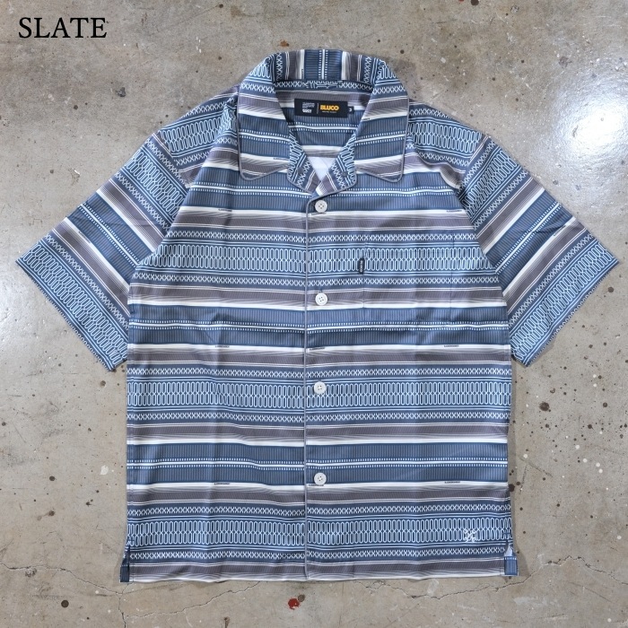 BLUCO ֥륳153-21-009ۡPOOLSIDE SHIRT S/S -Mexican-Ⱦµס륵ɥ  ݥꥨƥ100