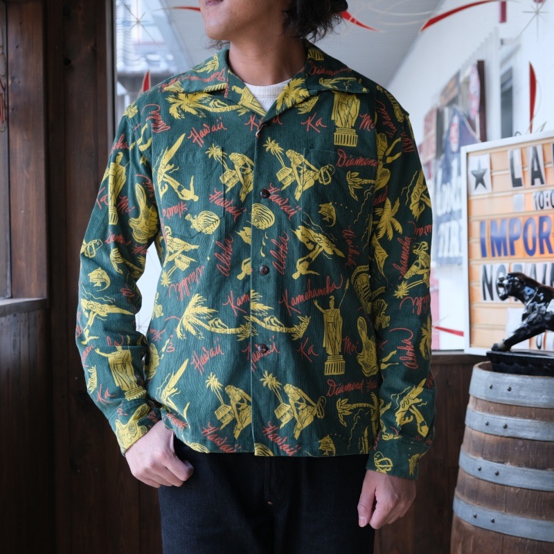 SUNSURF ���󥵡��ա�SS29582�ۡ�"HISTORICAL EVIDENCE" CORDUROY OPEN SHIRTS�ۥҥ��ȥꥫ�� ���ӥǥ� �����ǥ���� �����ץ󥷥�� �ϥ磻����