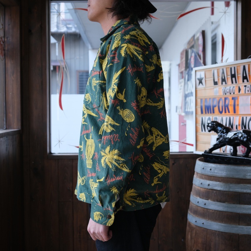 SUNSURF ���󥵡��ա�SS29582�ۡ�"HISTORICAL EVIDENCE" CORDUROY OPEN SHIRTS�ۥҥ��ȥꥫ�� ���ӥǥ� �����ǥ���� �����ץ󥷥�� �ϥ磻����