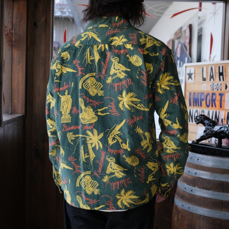 SUNSURF ���󥵡��ա�SS29582�ۡ�"HISTORICAL EVIDENCE" CORDUROY OPEN SHIRTS�ۥҥ��ȥꥫ�� ���ӥǥ� �����ǥ���� �����ץ󥷥�� �ϥ磻����