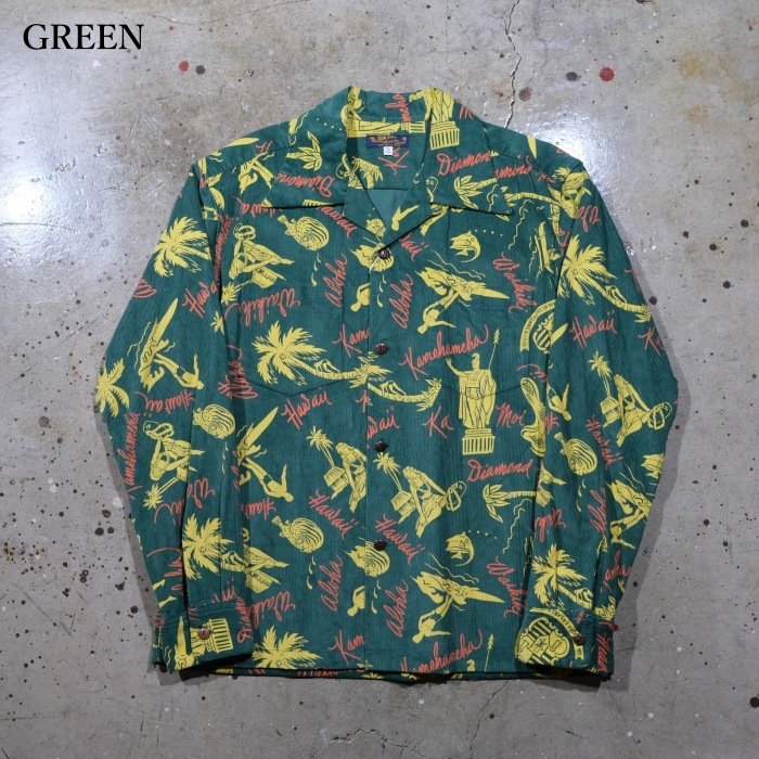 SUNSURF ���󥵡��ա�SS29582�ۡ�"HISTORICAL EVIDENCE" CORDUROY OPEN SHIRTS�ۥҥ��ȥꥫ�� ���ӥǥ� �����ǥ���� �����ץ󥷥�� �ϥ磻����
