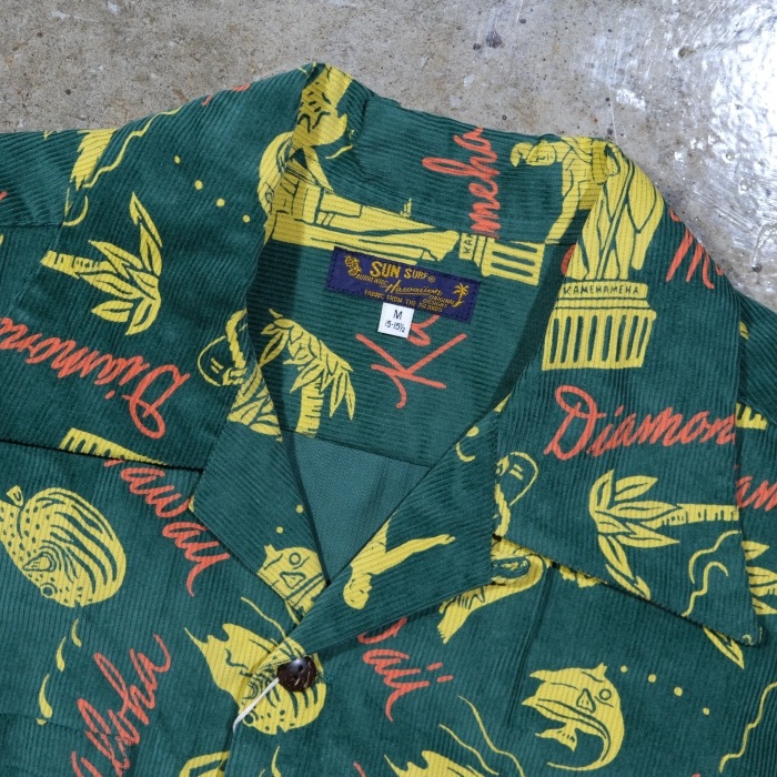SUNSURF ���󥵡��ա�SS29582�ۡ�"HISTORICAL EVIDENCE" CORDUROY OPEN SHIRTS�ۥҥ��ȥꥫ�� ���ӥǥ� �����ǥ���� �����ץ󥷥�� �ϥ磻����