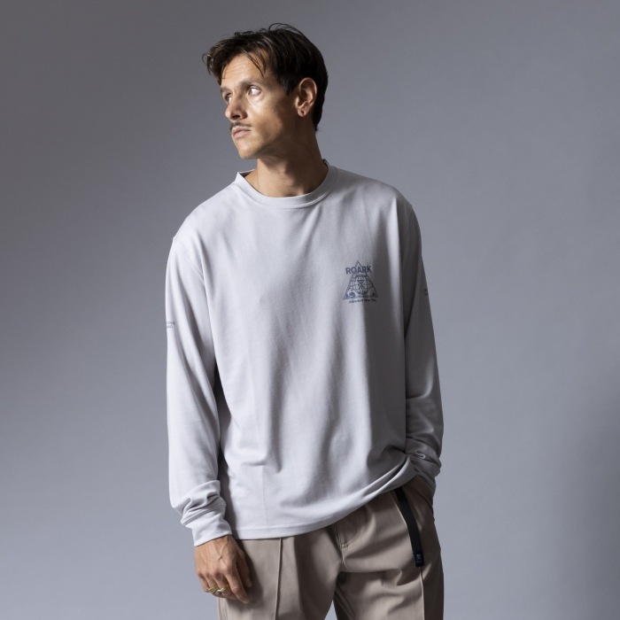 ROARK ����������RLTJDR1200�ۡ�"TRIANGULAR" L/S Dri-Release TEE�ۥץ��ȥ���T ®�� �����ȥɥ� �ݥꥨ���ƥ� ���åȥ�