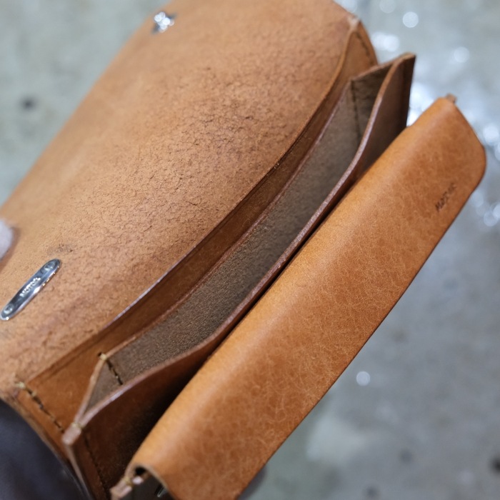 MOTOR �⡼������RLW8R�ۡ�TRACKER��S  MIDDLE WALLET�ۢ㥤���ꥢ��Х��å��� ���� ����С�������� �ߥɥ�ȥ�å���������å� ����