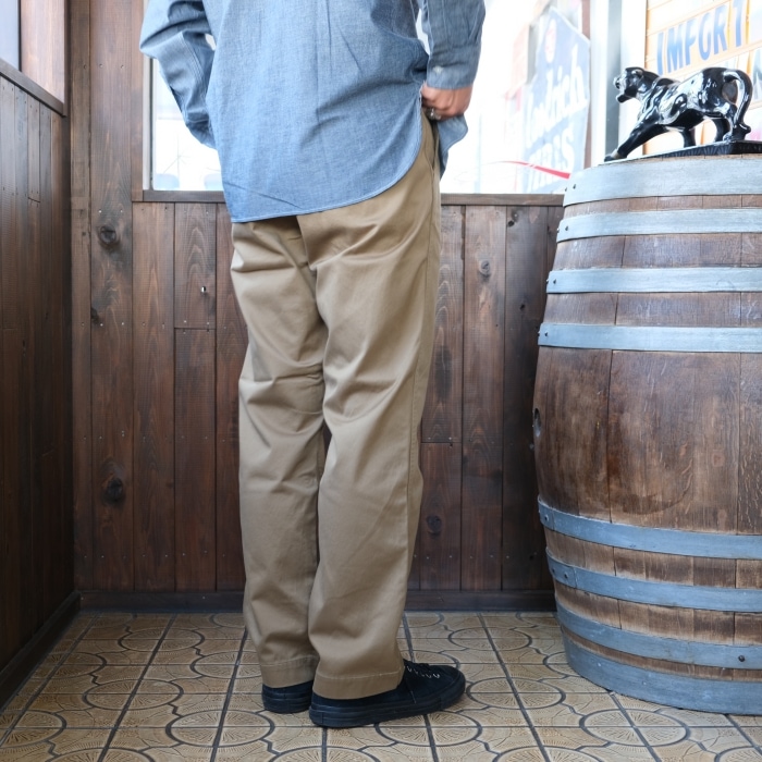 WORKERS ���������Officer Trousers Regular Fit�ۥ��ե������ȥ饦������ �쥮��顼�ե��å� ���Υѥ� COTTON100�� ������