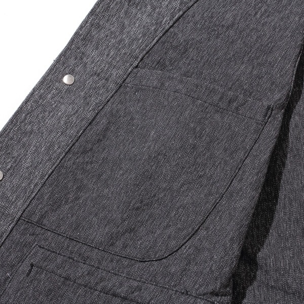 SUGAR CANE 奬SC12795ۡ9oz. BLACK COVERT WORK VESTۥСȥ٥ 9oz.֥åС  COTTON100%