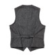SUGAR CANE 奬SC12795ۡ9oz. BLACK COVERT WORK VESTۥСȥ٥ 9oz.֥åС  COTTON100%