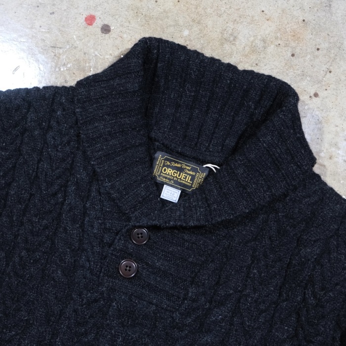 ORGUEIL ���륲�����OR-9108�ۡ�Aran Sweater�ۥ���󥻡����� �����֥�˥å� �����륻������ WOOL ������