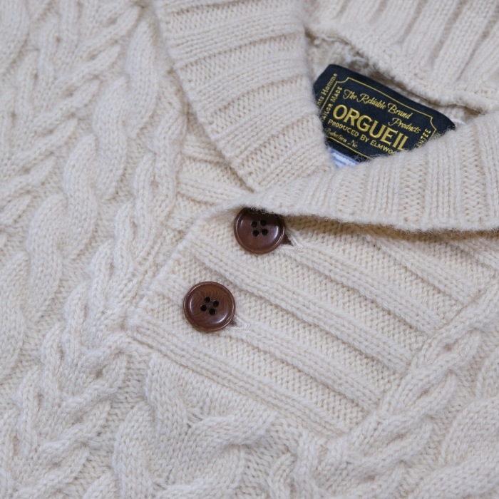 ORGUEIL ���륲�����OR-9108�ۡ�Aran Sweater�ۥ���󥻡����� �����֥�˥å� �����륻������ WOOL ������