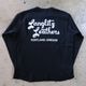 Langlitz Leathers ��󥰥�åĥ쥶������Waffle Long Sleeve T-shirt�ۡ�TYPE A�ۥ�åե�ĹµT����� �����ޥ� ����TEE COTTON100% �������ܥǥ�