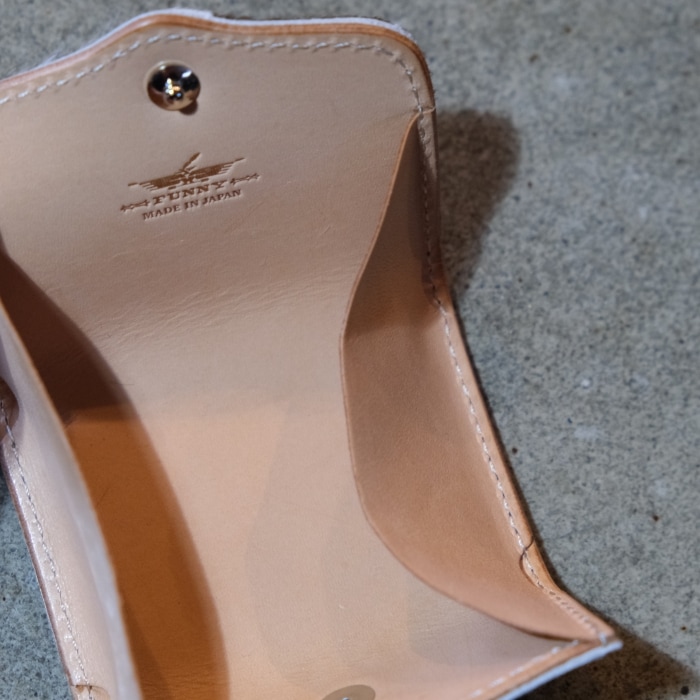 FUNNY �ե��ˡ���BOX COIN CASE�ۢ�إ������բ��BROWN�� �ܥå��������󥱡��� �������� ������